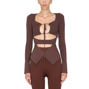 Andreadamo Women Ribbed Tops